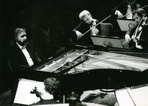 Radu Lupu on a Borgato concert grand piano